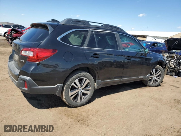 2018 Subaru Outback Limited with VIN 4S4BSENC0J3212282, listed as a Copart auction lot 56209115 with 123,196 mi miles and Salvage title. Bid and sale history available at DreamBid. Image 3.