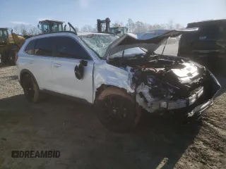 2024 Honda CR-V Sport-L with VIN 7FARS5H85RE009398, listed as a Copart auction lot 46808605 with 23,926 mi miles and Salvage Title. Bid and sale history available at DreamBid. Image 4.