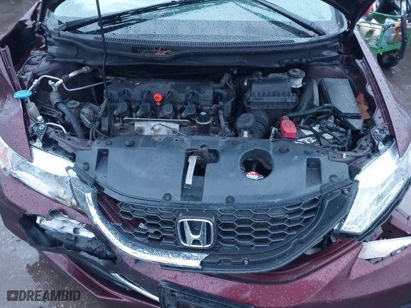 2013 Honda Civic Sdn LX with VIN 2HGFB2F53DH595982, listed as a IAAI auction lot 40926264 with 138,624 mi miles. Bid and sale history available at carsss.com. Image 10.