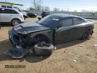 2019 Dodge Charger R/T with VIN 2C3CDXCT4KH721649, listed as a Copart auction lot 49768705 with 101,490 mi miles and Salvage Title. Bid and sale history available at carsss.com. Image 1.