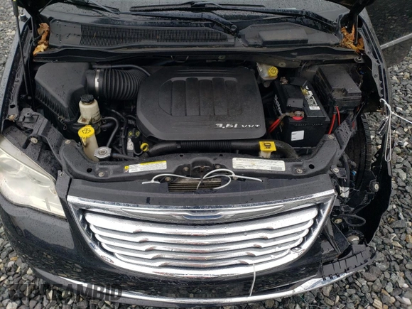 2011 Chrysler Town & Country Limited with VIN 2A4RR6DG8BR613008, listed as a Copart auction lot 51999295 with 116,628 mi miles and Clean Title. Bid and sale history available at carsss.com. Image 12.