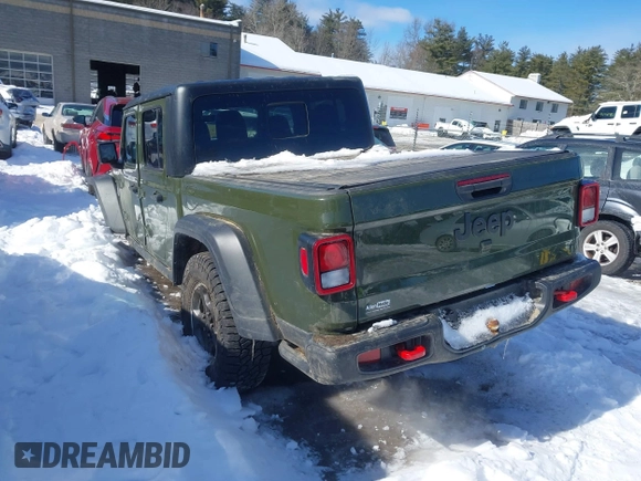 2023 Jeep Gladiator Rubicon with VIN 1C6JJTBG6PL576818, listed as a IAAI auction lot 41515428 with 10,271 mi miles and . Bid and sale history available at DreamBid. Image 3.