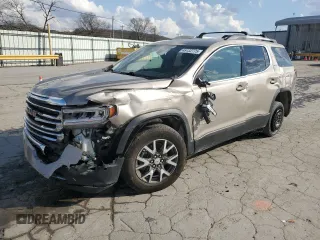 2022 GMC Acadia SLE z VIN 1GKKNKL46NZ114760, wystawiony jako Copart lot #49132775 z przebiegiem 90 532 mil mil oraz Szkoda całkowita • Salvage title. Historia ofert i sprzedaży dostępna na DreamBid. Obrazek 1.