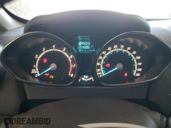 2016 Ford Fiesta SE with VIN 3FADP4BJ4GM173821, listed as a Copart auction lot 48788195 with 54,686 mi miles and Salvage Title. Bid and sale history available at DreamBid. Image 9.