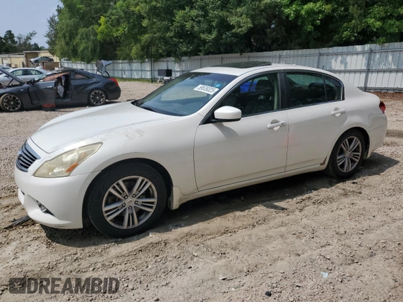 2013 Infiniti G37 Journey with VIN JN1CV6AP8DM714747, listed as a Copart auction lot 59539325 with 208,120 mi miles and Clean title. Bid and sale history available at DreamBid. Image 1.