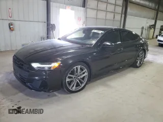 2021 Audi A7 Premium Plus with VIN WAUU2AF21MN055508, listed as a Copart auction lot 56713805 with 60,480 mi miles and Salvage title. Bid and sale history available at DreamBid. Image 1.
