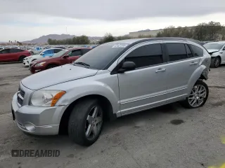 2008 Dodge Caliber R/T with VIN 1B3HB78K28D503675, listed as a Copart auction lot 42827395 with 161,960 mi miles and Salvage Title. Bid and sale history available at DreamBid. Image 1.