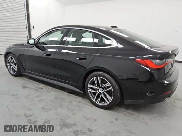 2024 BMW 4 Series 430i with VIN WBA63AV01RFT28325, listed as a Copart auction lot 50661055 with 20,907 mi miles and Clean Title. Bid and sale history available at carsss.com. Image 2.