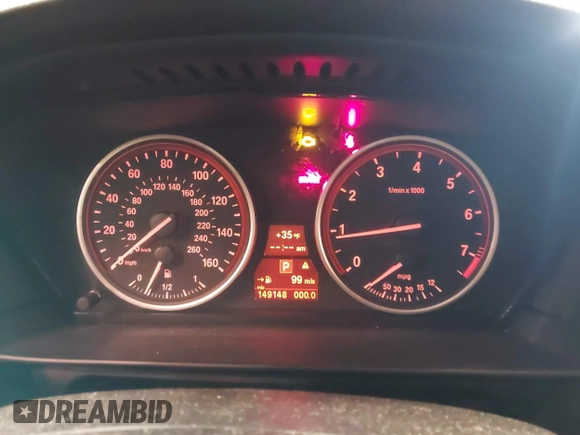 2008 BMW 5 Series 535i with VIN WBANW13568CZ79001, listed as a IAAI auction lot 41619472 with 149,148 mi miles and . Bid and sale history available at carsss.com. Image 7.