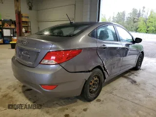 2016 Hyundai Accent SE with VIN KMHCT4AE5GU991927, listed as a Copart auction lot 58216255 with 115,145 mi miles and Clean title. Bid and sale history available at DreamBid. Image 3.
