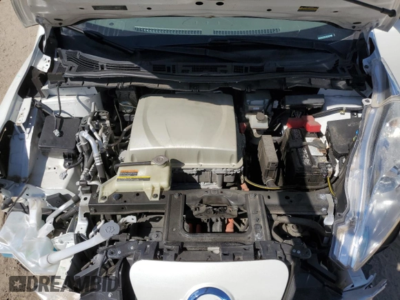 2016 Nissan LEAF S with VIN 1N4BZ0CP8GC309303, listed as a Copart auction lot 71100714 with 35,129 mi miles and Salvage Title. Bid and sale history available at carsss.com. Image 11.