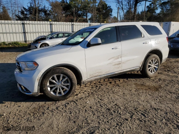 2018 Dodge Durango SXT with VIN 1C4RDHAG8JC369016, listed as a Copart auction lot 80804584 with 174,035 mi miles and Salvage Title. Bid and sale history available at carsss.com. Image 1.