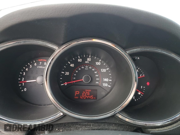 2011 Kia Sorento EX with VIN 5XYKUDA23BG037819, listed as a Copart auction lot 50608335 with 120,445 mi miles and Salvage Title. Bid and sale history available at DreamBid. Image 9.