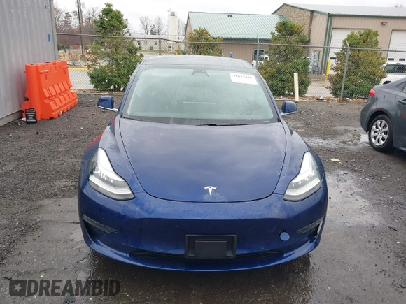 2018 Tesla Model 3 Long Range Battery with VIN 5YJ3E1EA9JF022782, listed as a IAAI auction lot 41875429 with 79,209 mi miles. Bid and sale history available at carsss.com. Image 11.