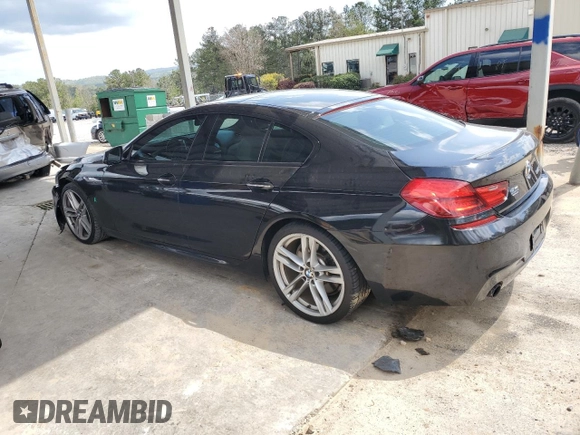 2014 BMW 6 Series 640i z VIN WBA6A0C5XED317733, wystawiony jako Copart lot #51289785 z przebiegiem 120 455 mil mil oraz Szkoda całkowita • Salvage title. Historia ofert i sprzedaży dostępna na DreamBid. Obrazek 2.