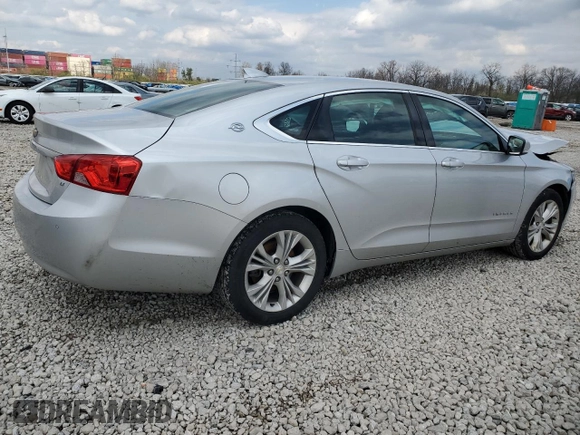 2015 Chevrolet Impala LT with VIN 2G1125S37F9131632, listed as a Copart auction lot 52697355 with 431,528 mi miles and Salvage Title. Bid and sale history available at carsss.com. Image 3.