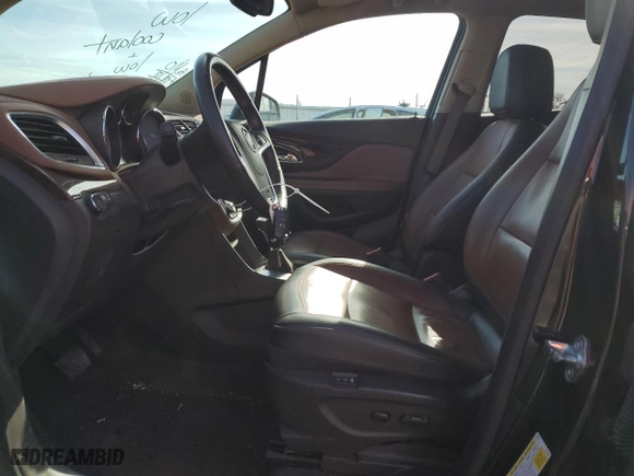 2016 Buick Encore Leather with VIN KL4CJCSB1GB587571, listed as a Copart auction lot 43943875 with 149,424 mi miles and Salvage Title. Bid and sale history available at carsss.com. Image 7.