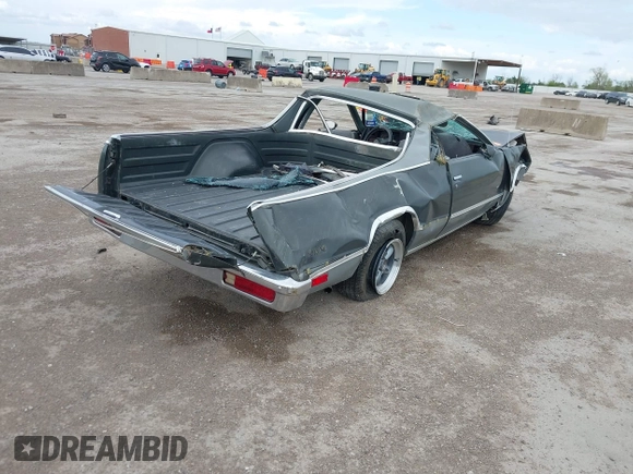 1983 Chevrolet El Camino with VIN 1GCCW80H9DR291454, listed as a IAAI auction lot 41898397 with 65,132 mi miles. Bid and sale history available at carsss.com. Image 4.
