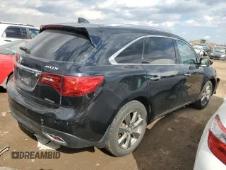 2016 Acura MDX Advance z VIN 5FRYD4H92GB037921, wystawiony jako Copart lot #50869795 z przebiegiem 121 437 mil mil oraz Szkoda całkowita • Salvage title. Historia ofert i sprzedaży dostępna na DreamBid. Obrazek 3.