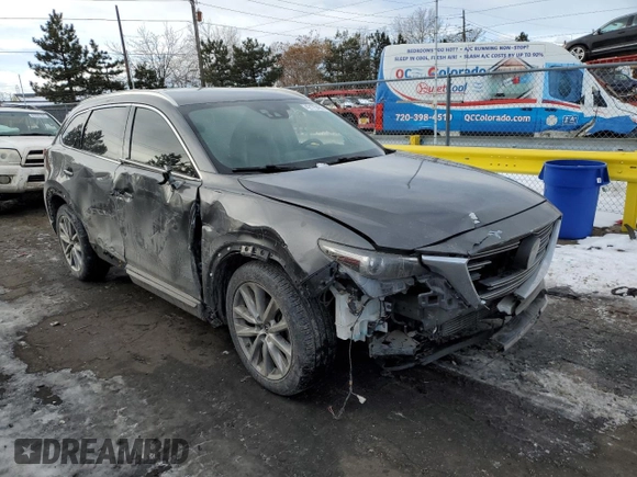 2017 Mazda CX-9 Grand Touring with VIN JM3TCBDY4H0127871, listed as a Copart auction lot 42175495 with 90,189 mi miles and Salvage Title. Bid and sale history available at carsss.com. Image 4.