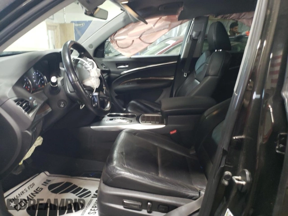2017 Acura MDX with VIN 5FRYD4H35HB035996, listed as a Copart auction lot 48610825 with 113,366 mi miles and Salvage Title. Bid and sale history available at carsss.com. Image 7.