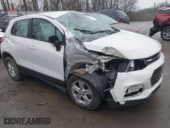 2018 Chevrolet Trax LS with VIN 3GNCJNSB9JL283743, listed as a IAAI auction lot 41569737 with 35,337 mi miles and . Bid and sale history available at DreamBid. Image 1.