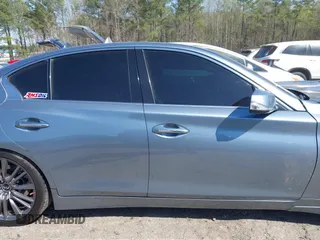 2018 Infiniti Q50 Sport with VIN JN1EV7AP5JM355948, listed as a IAAI auction lot 41872081 with 68,178 mi miles and . Bid and sale history available at carsss.com. Image 13.