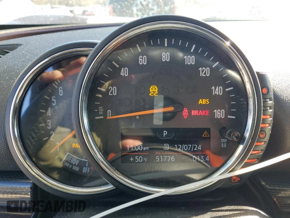 2017 MINI Clubman Cooper S with VIN WMWLN9C3XH2E50408, listed as a Copart auction lot 82302464 with 51,776 mi miles and Salvage Title. Bid and sale history available at carsss.com. Image 9.