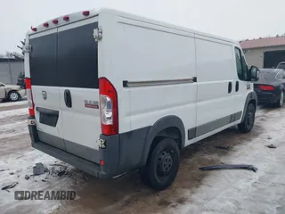 2016 Ram ProMaster Cargo with VIN 3C6TRVAG8GE108810, listed as a IAAI auction lot 41191411 with 154,197 mi miles and . Bid and sale history available at DreamBid. Image 4.