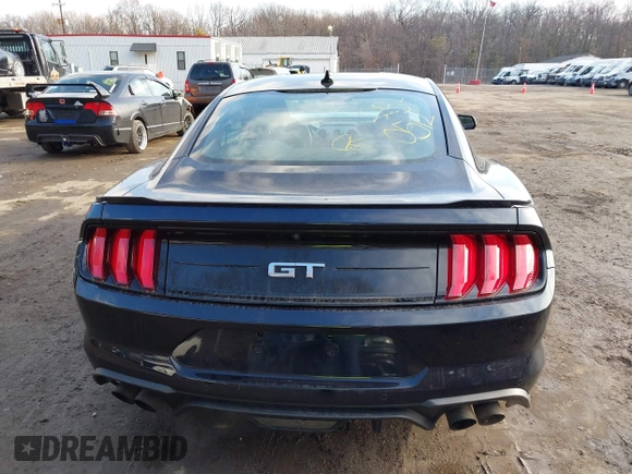 2021 Ford Mustang GT with VIN 1FA6P8CF0M5133019, listed as a IAAI auction lot 41534938 with 65,526 mi miles and . Bid and sale history available at carsss.com. Image 17.