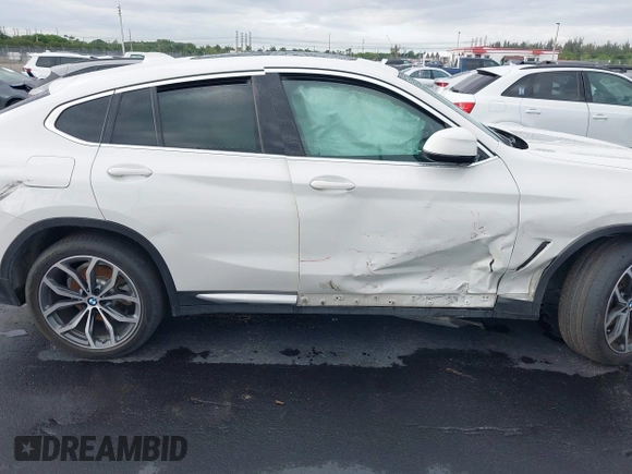 2020 BMW X4 xDrive30i z VIN 5UX2V1C02LLE68148, wystawiony jako IAAI lot #42253362 z przebiegiem 80 865 mil mil oraz . Historia ofert i sprzedaży dostępna na DreamBid. Obrazek 6.