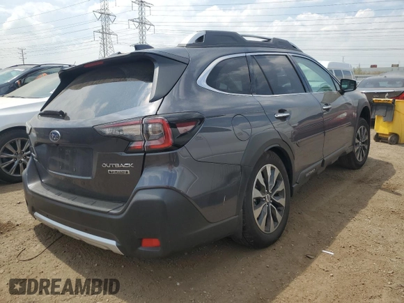 2024 Subaru Outback Touring with VIN 4S4BTAPC7R3297247, listed as a Copart auction lot 56681195 with 10,086 mi miles and Salvage title. Bid and sale history available at DreamBid. Image 3.