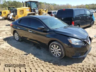 2017 Nissan Sentra S with VIN 3N1AB7AP9HY388000, listed as a Copart auction lot 51637975 with 123,042 mi miles and Salvage Title. Bid and sale history available at carsss.com. Image 4.
