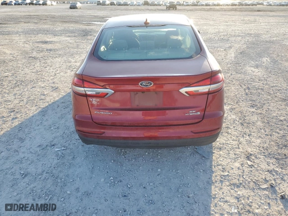 2019 Ford Fusion Hybrid SE with VIN 3FA6P0LU7KR102523, listed as a Copart auction lot 43856535 with 103,496 mi miles and Salvage Title. Bid and sale history available at carsss.com. Image 6.