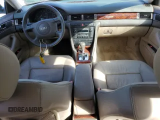 2001 Audi A6 with VIN WAUED64B91N088783, listed as a Copart auction lot 78582874 with 0 mi miles and Salvage Title. Bid and sale history available at carsss.com. Image 8.