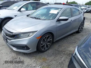 2019 Honda Civic Sedan Sport with VIN 19XFC2F85KE200828, listed as a IAAI auction lot 41807119 with 76,490 mi miles. Bid and sale history available at carsss.com. Image 22.