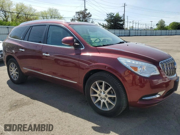 2016 Buick Enclave Leather with VIN 5GAKVBKD2GJ340391, listed as a Copart auction lot 54146165 with 111,385 mi miles and Salvage Title. Bid and sale history available at carsss.com. Image 4.