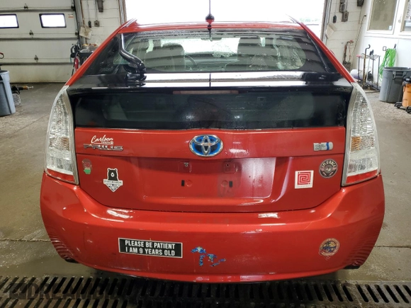 2011 Toyota Prius I z VIN JTDKN3DU6B5313570, wystawiony jako Copart lot #60066445 z przebiegiem 202 296 mil mil oraz Czysty tytuł • Clean title. Historia ofert i sprzedaży dostępna na DreamBid. Obrazek 6.