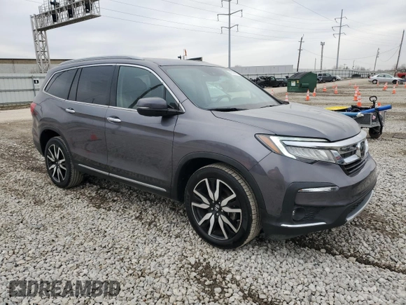 2021 Honda Pilot Elite with VIN 5FNYF6H05MB035066, listed as a Copart auction lot 48396485 with 29,169 mi miles and Clean Title. Bid and sale history available at carsss.com. Image 4.