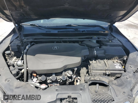2016 Acura TLX Technology with VIN 19UUB2F58GA003079, listed as a Copart auction lot 55555105 with 148,295 mi miles and Salvage title. Bid and sale history available at DreamBid. Image 11.