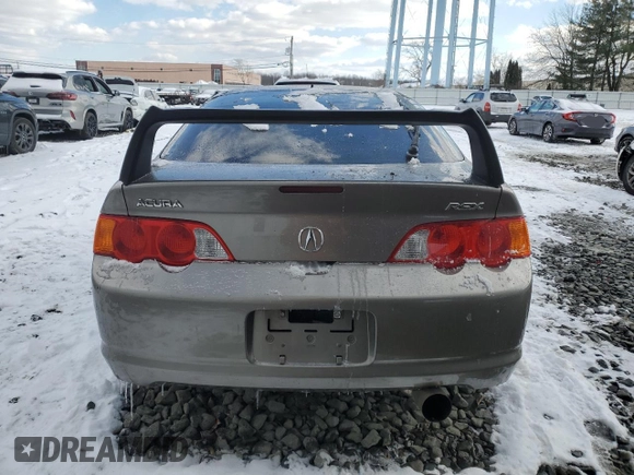 2002 Acura RSX Auto with VIN JH4DC54832C010155, listed as a Copart auction lot 41768495 with 217,946 mi miles and Salvage Title. Bid and sale history available at carsss.com. Image 6.