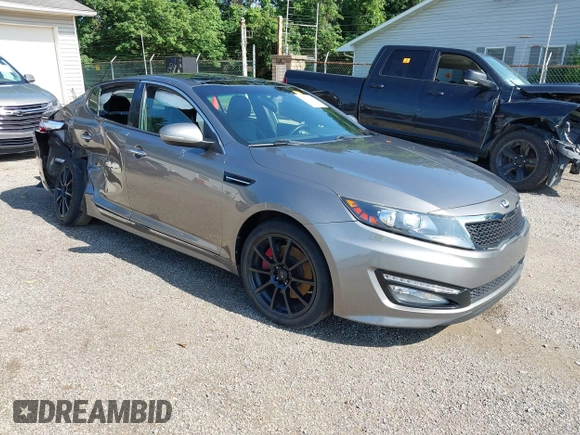 2013 Kia Optima SX with VIN 5XXGR4A68DG234678, listed as a IAAI auction lot 42539462 with 136,756 mi miles and . Bid and sale history available at DreamBid. Image 1.
