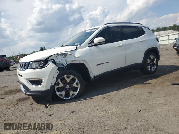 2019 Jeep Compass Limited с VIN 3C4NJDCB1KT620224, выставлен на аукционе Copart как лот 62383615 с пробегом 75 679 миль миль и Списание • Salvage title. История ставок и продаж доступна на DreamBid. Изображение 1.