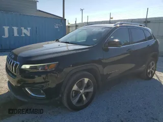 2019 Jeep Cherokee Limited with VIN 1C4PJLDN0KD119990, listed as a Copart auction lot 85057044 with 59,052 mi miles and Clean Title. Bid and sale history available at DreamBid. Image 1.