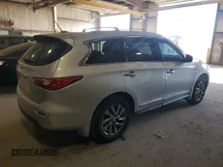 2013 Infiniti JX35 with VIN 5N1AL0MM3DC329297, listed as a Copart auction lot 74493194 with 144,639 mi miles and Salvage Title. Bid and sale history available at carsss.com. Image 3.