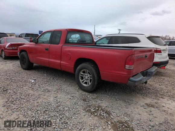 2001 Dodge Dakota z VIN 1B7GL22X41S256594, wystawiony jako Copart lot #43012935 z przebiegiem 217 179 mil mil oraz Szkoda całkowita • Salvage title. Historia ofert i sprzedaży dostępna na DreamBid. Obrazek 2.