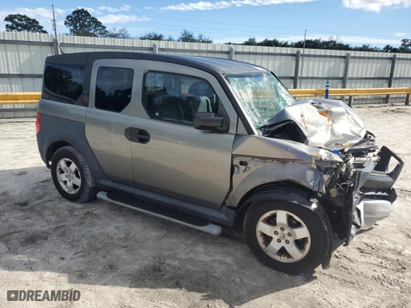 2005 Honda Element EX with VIN 5J6YH18625L012550, listed as a Copart auction lot 85850124 with NaN miles and Salvage Title. Bid and sale history available at carsss.com. Image 4.