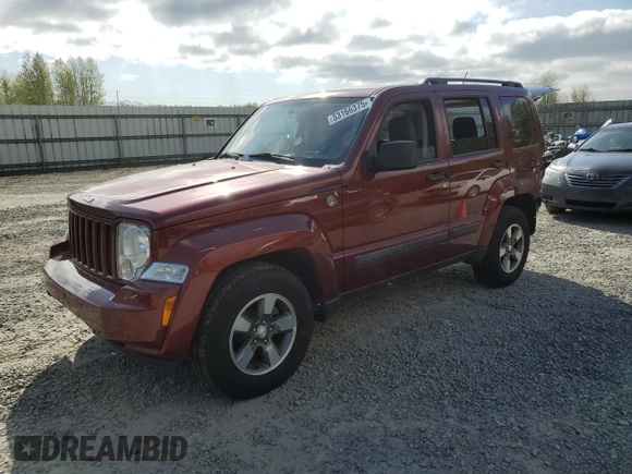 2008 Jeep Liberty Sport z VIN 1J8GN28K98W257967, wystawiony jako Copart lot #53166375 z przebiegiem 112 612 mil mil oraz Szkoda całkowita • Salvage title. Historia ofert i sprzedaży dostępna na DreamBid. Obrazek 1.