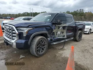 2023 Toyota Tundra 1794 Edition with VIN 5TFMA5AB7PX023918, listed as a Copart auction lot 49638235 with 58,499 mi miles and Salvage title. Bid and sale history available at DreamBid. Image 1.