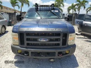 2008 Ford F-250 with VIN 1FDNF20528EA56592, listed as a Copart auction lot 58045595 with 156,228 mi miles and Clean title. Bid and sale history available at DreamBid. Image 5.